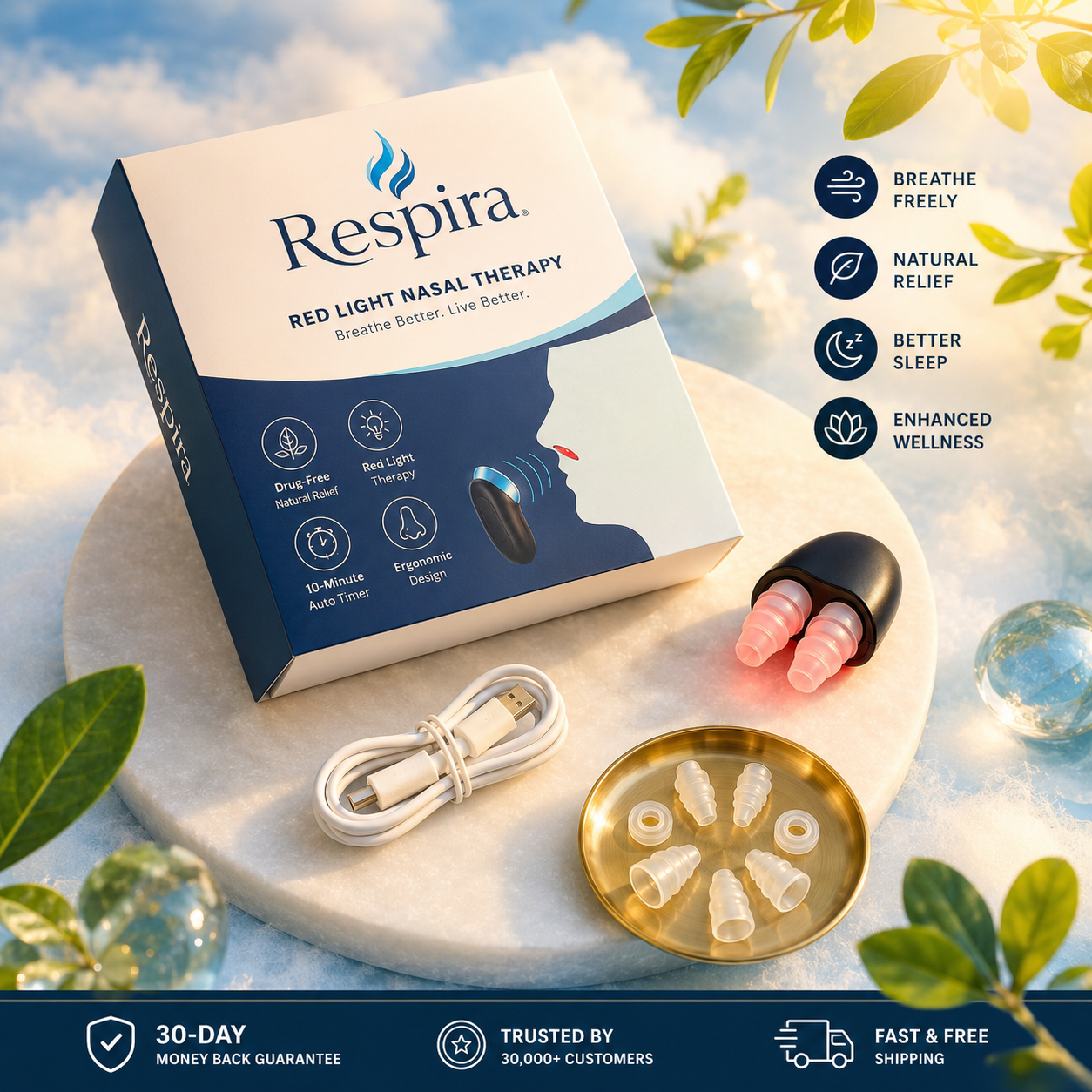 Respira Breathe Freely Again.
